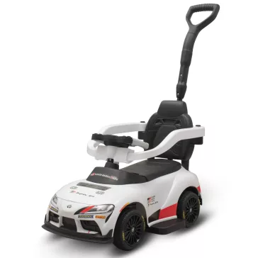   Gyerek futókerékpár vezetőkormányos Toyota GR Supra GT4 Baby Mix fehér