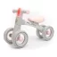 FLIXY futóbicikli LED világítással Milly Mally– pink