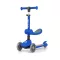 FUZZY háromkerekű üléses-scooter egyensúlyozó roller gyerekeknek blue