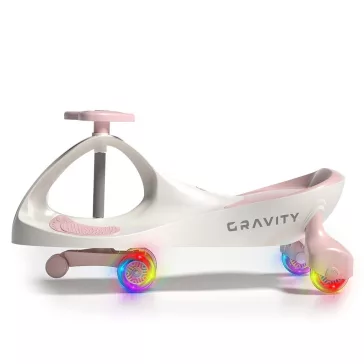   Gyerek gravitációs egyensúlyozó bicikli Gravity Milly Mally cream pink