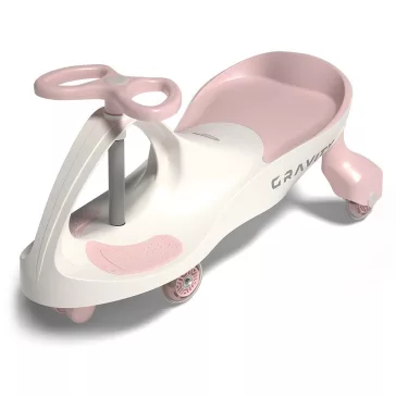  Gyerek gravitációs egyensúlyozó bicikli Gravity Milly Mally cream pink