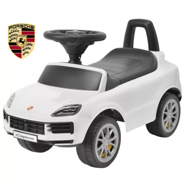 Gyerek futóbicikli Milly Mally Porsche Cayenne S white