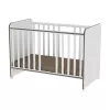 Lorelli Sweet Dream kiságy 60x120 - White & Coffee / Fehér & Kávé