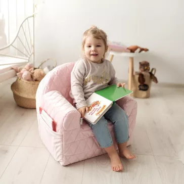 Albero Mio Velvet Kids babafotel - V101 Pink