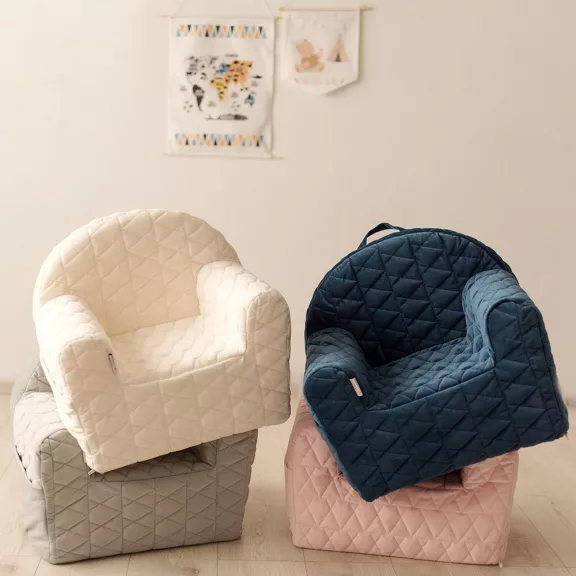 Albero Mio Velvet Kids babafotel - V102 Szürke