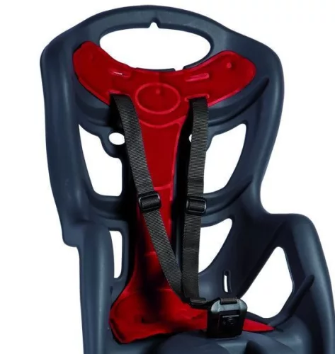 Bellelli Pepe Clamp bicikliülés 22kg-ig - Dark Grey