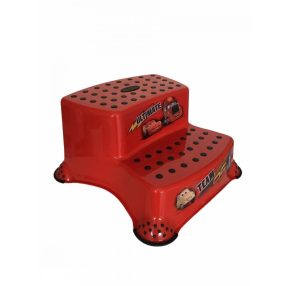 Lorelli Disney mintás lépcsős fellépő - Verdák / piros