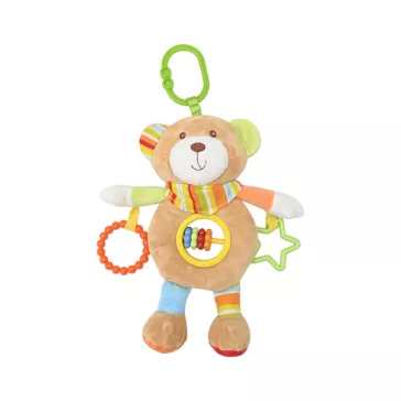 Lorelli Toys plüss csörgőjáték - Maci
