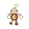 Lorelli Toys plüss csörgőjáték - Majom