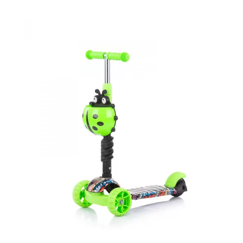 Chipolino Kiddy Evo roller - Green Graffiti