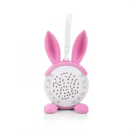 Chipolino hordozható altató Nyuszi - pink