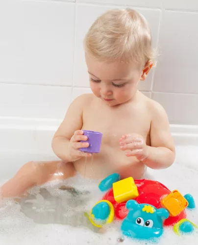 Playgro készségfejlesztő formabedobó - Floating hippo