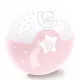 Infantino éjjeli fény és projektor - pink
