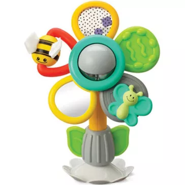   Infantino Stay & Play Sunflower tapadókorongos készségfejlesztő játék