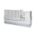 Lorelli MiniMax kombi ágy 72x190 - White / Baby Blue