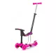 Chipolino Multi Plus roller tolókarral - pink