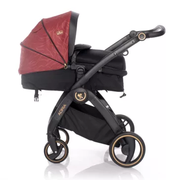 Lorelli Adria multifunkciós babakocsi - Classic Black&Red