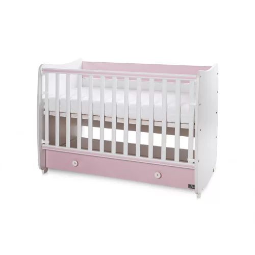Lorelli Dream kiságy 70x140 - White Orchid Pink