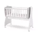Lorelli First Dreams ringatható bölcső 105x55 - White / Artwood