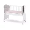 Lorelli First Dreams ringatható bölcső 105x55 - White / Artwood