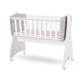   Lorelli First Dreams ringatható bölcső 105x55 - White / Artwood New