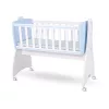 Lorelli First Dreams ringatható bölcső 105x55 - White / Baby Blue New
