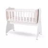 Lorelli First Dreams ringatható bölcső 105x55 - White / Light Oak New