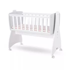   Lorelli First Dreams ringatható bölcső 105x55 - White / Milky Green