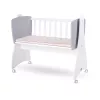 Lorelli First Dreams ringatható bölcső 105x55 - White / Stone Grey