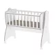 Lorelli First Dreams ringatható bölcső 105x55 - White / String