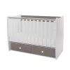 Lorelli Matrix kiságy 60x120 - White Coffee 2Box