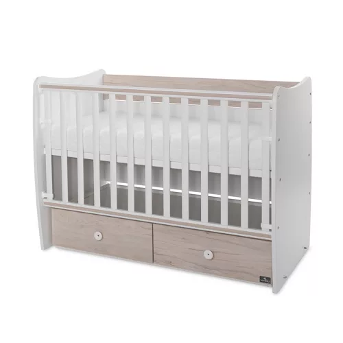 Lorelli Matrix kiságy 60x120 Light Light Oak 2Box