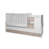 Lorelli MiniMax kombi ágy 190x72 - White Amber New