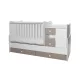 Lorelli MiniMax kombi ágy 190x72 - White String New