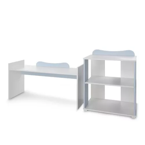 Lorelli Multi kombi ágy 190x72 - White Baby Blue