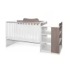 Lorelli Multi kombi ágy 190x72 - White Coffe