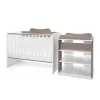 Lorelli Multi kombi ágy 190x72 - White Coffe