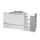 Lorelli Multi kombi ágy 190x72 - White Stone Grey