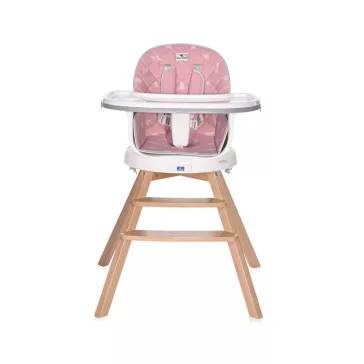 Lorelli Napoli forgatható etetőszék - Pink bears