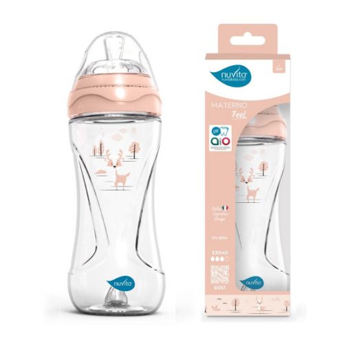 Nuvita Collection cumisüveg 330ml - English Rose - 6051