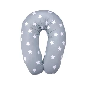 Lorelli szoptatós párna - Stars Blue Grey Mist