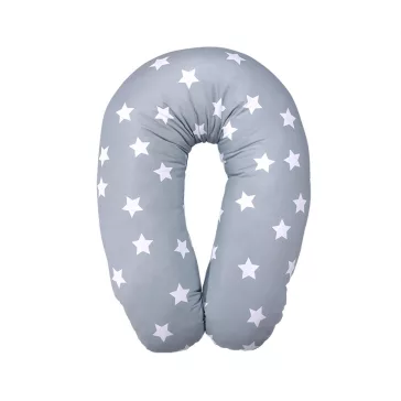 Lorelli szoptatós párna - Stars Blue Grey Mist