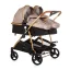 Chipolino Duo Smart iker babakocsi - Golden Beige