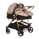 Chipolino Duo Smart iker babakocsi - Golden Beige