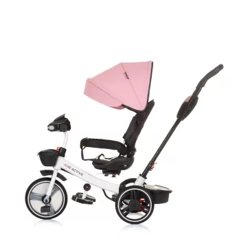 Chipolino Be active tricikli kupolával - Pink Linen