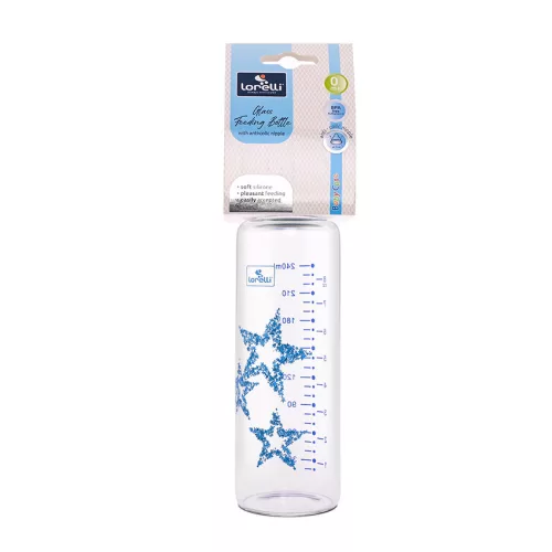 Baby Care Üveg anti-colic cumisüveg 240ml - Blue