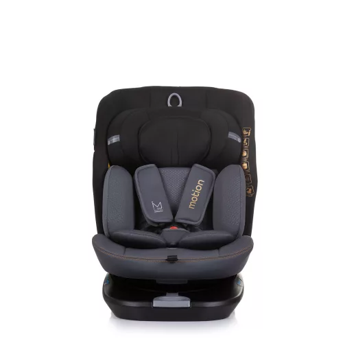 Chipolino Motion 360 autósülés I-Size 40-150cm - Obsidian