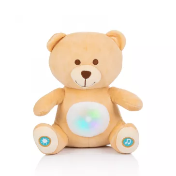 Chipolino Zenélő, világító plüss játék - Bear
