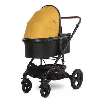   Lorelli Boston multifunkciós babakocsi + adapter - Lemon Curry