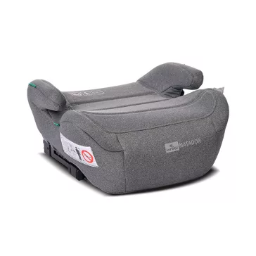   Lorelli Matador autós ülésmagasító Isofix 125-150cm - Attach Grey